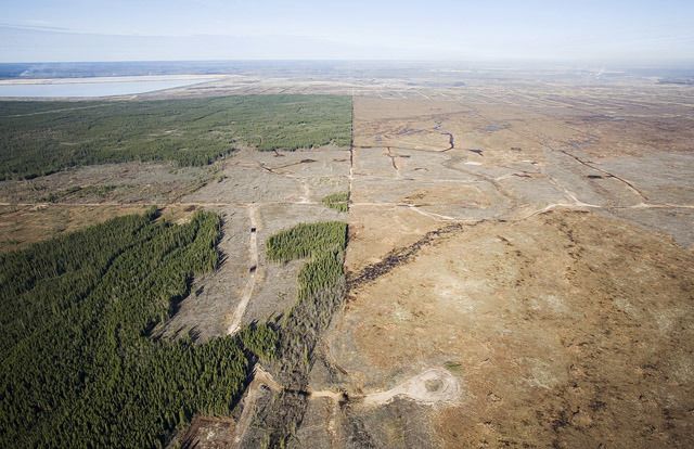 Oil sands, Alberta, Canada