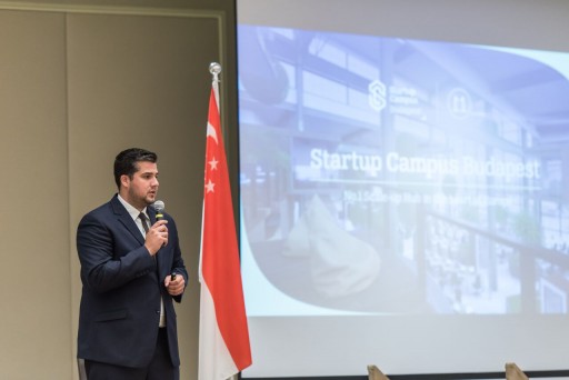 Kovács Zsolt, az Investment Hungary vezetője Szingapúrban